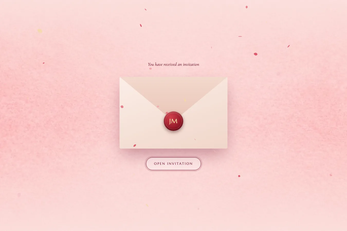Wedding Invitation Website