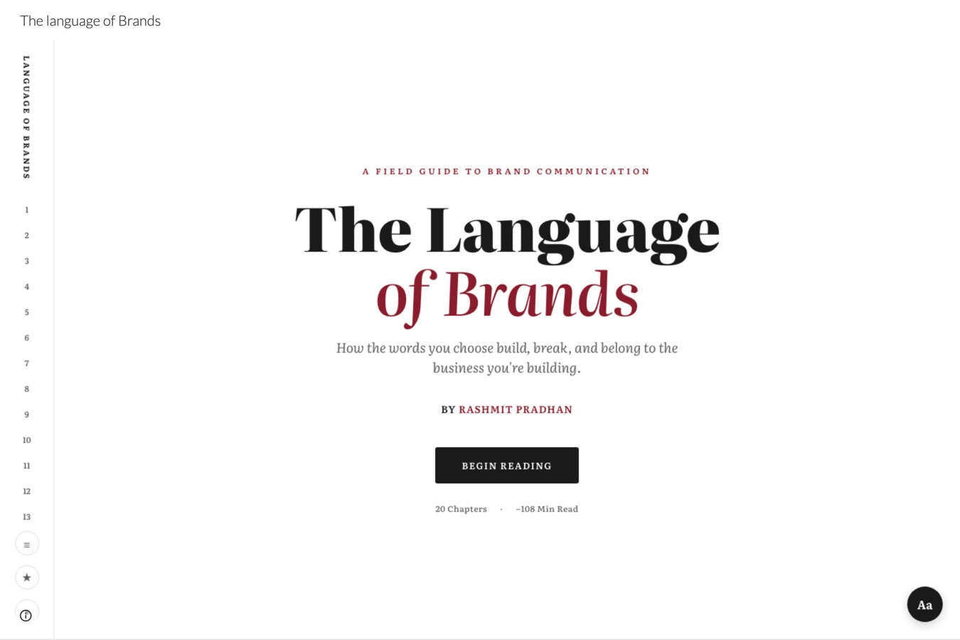 Brand Strategy Website
