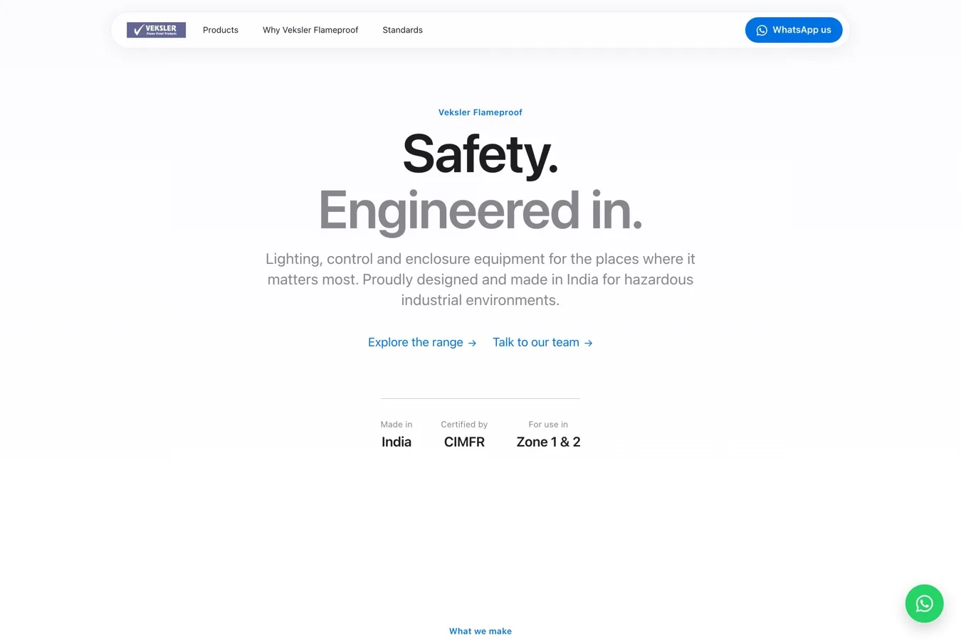 Specialty Manufacturing Website